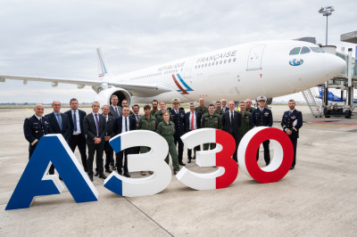 EQUIPEMENT : Troisième livraison de A330-200 pour l’armée de l’air et de l’espace