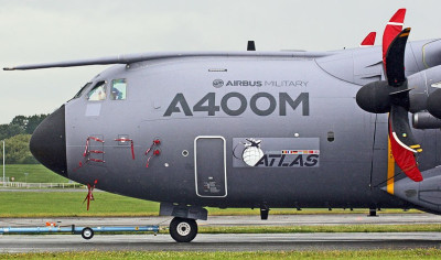 ARMEES : livraison du 1er avion transport A 400 M Atlas au standard 