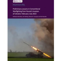 GUERRE EN UKRAINE : Rapport sur les premières leçons d’une guerre conventionnelle