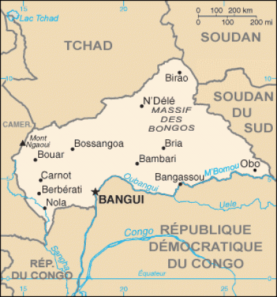 CENTRAFRIQUE : Des violences signalées au nord et à l’ouest de Bangui