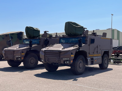 MATERIEL : Deux nouveaux véhicules Serval réceptionnés par la DGA