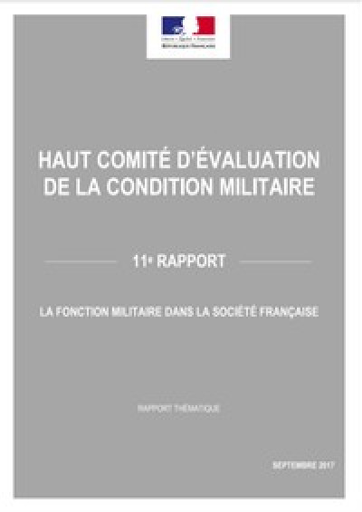 OFFICIEL: Synthèse et propositions du rapport du Haut comité d'évaluation de la condition militaire