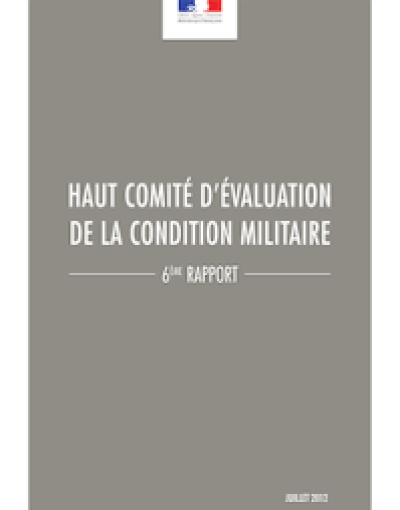 OFFICIEL : Extraits du 9ème rapport annuel du  Haut comité d’évaluation de la condition militaire