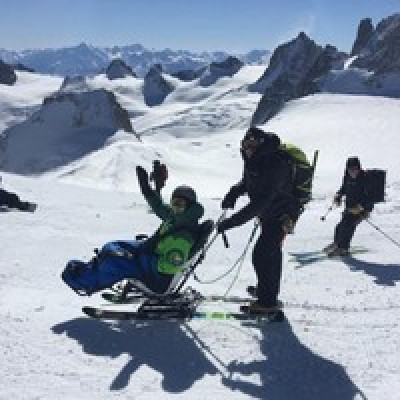 BLESSÉS MILITAIRES : Une descente à ski de la Vallée Blanche pour nos blessés.