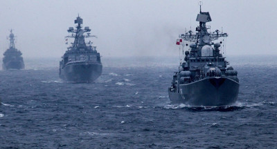 FORCE NAVALE RUSSE : Déploiement d'une armada russe devant la Syrie. LIBRE OPINION de Vincent GROIZELEAU 