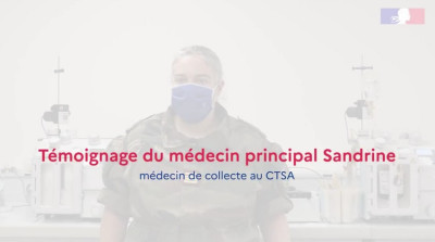 Collecte de sang du 14 JUILLET : Découvrez l'interview du médecin principal Sandrine, médecin de collecte du CTSA