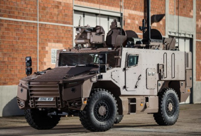 ARMEMENT : Réception des premiers véhicules blindés Serval destinés à l’armée de Terre
