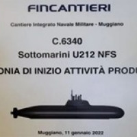 EQUIPEMENT. Fincantieri  lance la construction du premier sous-marin NFS de la marine italienne