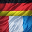 drapeaux francais allemand