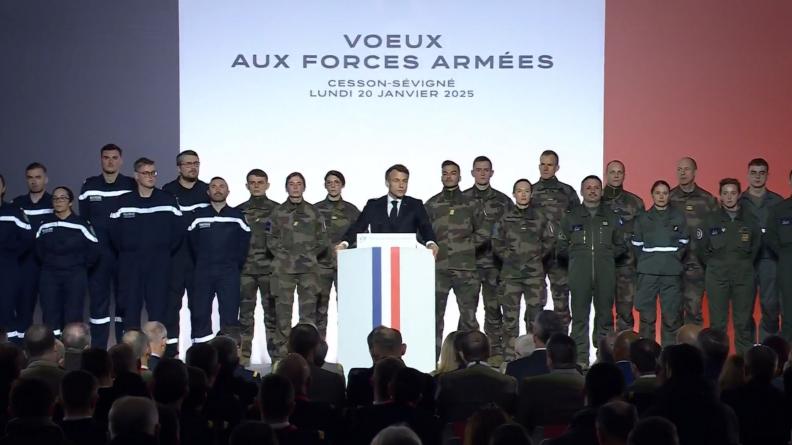 Vœux du président de la République aux armées, extraits