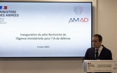 IA de défense : Sébastien Lecornu inaugure le pôle recherche de l’Amiad