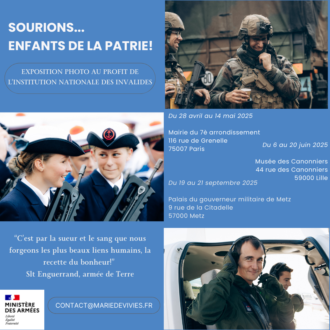 sourions enfants de la Patrie