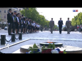 14 juillet - National Day - Défilé des Armées de la France
Images capture écran TF1 